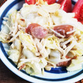 ふか谷's cooksnap of when they made ♡白菜と玉ねぎとウインナーのマヨ炒め♡.