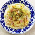 美味礼讚's cooksnap of when they made 五右衛門風！チーズクリームスープパスタ.