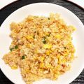 よっしー441's cooksnap of when they made ひとりランチ・お弁当に✿梅ネギ卵炒飯.