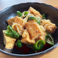 ♡こもれび♡'s cooksnap of when they made 厚揚げとピーマンの味噌炒め.