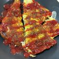 shina♩'s cooksnap of when they made 簡単副菜☆新たまねぎのチーズオムレツ。.