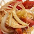 赤玉ねぎ's cooksnap of when they made 新玉ねぎとトマトのサラダ☆.
