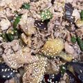 わごわご's cooksnap of when they made 大絶賛の茄子ピー味噌炒め.