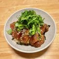 さすらい's cooksnap of when they made 鮪のプロ直伝♪マグロ漬け丼に！漬けタレ♪.