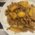 クックS7JLK5☆'s cooksnap of when they made 簡単＊豚こまとじゃがいものカレー照り焼き.