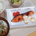 2児ママ's cooksnap of when they made お弁当用 鮭の西京焼きをフライパンで！.