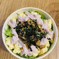 ariyuch's cooksnap of when they made ✿ツナたま納豆レタスご飯✿.