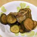わかポン☆'s cooksnap of when they made 簡単きゅうりのキューちゃん漬け☆大量消費.