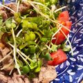 あたむ❤189's cooksnap of when they made 牛肉で焼きしゃぶ☆スタミナさっぱり焼き.