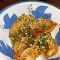 クックMK2N8T☆'s cooksnap of when they made 簡単美味リメイク☆揚げ餃子のネギ甘酢あえ.