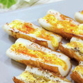 Satoco❋'s cooksnap of when they made おひとりさまのちくわで簡単おつまみ⑤.