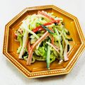 あっこ姉's cooksnap of when they made キャベツときゅうりとカニカマボコのサラダ.