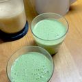 ルぴあ's cooksnap of when they made ＊娘も飲める 小松菜スムージー♪.