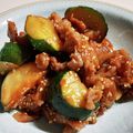 気まぐれ♡雨おんな's cooksnap of when they made 作り置き*ズッキーニと豚肉の甘辛炒め.