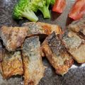 fu♪♪'s cooksnap of when they made mさばの辛子タツタ揚げ.