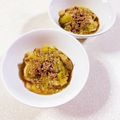 みぽぽ37's cooksnap of when they made ひき肉とサニーレタスの焼肉のタレ炒め.