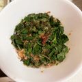 nina_scm's cooksnap of when they made モロヘイヤの刻みお浸し.