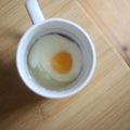 みるく茶's cooksnap of when they made 簡単温泉玉子　電子レンジとマグカップ1分.