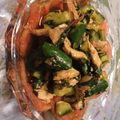 みかきょ's cooksnap of when they made たたききゅうりと蒸し鶏の香味あえ.