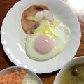 Ruriluru's cooksnap of when they made チーズのせハムエッグ.
