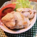 お山のエイ's cooksnap of when they made 鶏むね肉の味噌マヨ焼き.