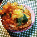 お山のエイ's cooksnap of when they made 甘〜い♡とうもろこしとインゲンのかき揚げ.