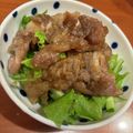 みどぐりーん's cooksnap of when they made 豚こまサクサク揚げ♡青じそおろしポン酢.
