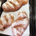 tenukimami's cooksnap of when they made クルミとイチジクの簡単パン.