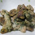 ちばたま's cooksnap of when they made 切り落とし肉で★青海苔ピカタ.