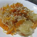 ちばたま's cooksnap of when they made 春雨とにんじんのマヨネーズ炒め.