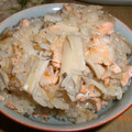 ひろりんt's cooksnap of when they made 鮭とエリンギの炊き込みご飯.