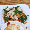 ポニーリボン's cooksnap of when they made ピーマンと人参の鶏ひき肉炒め.