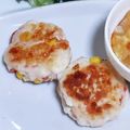 ポニーリボン's cooksnap of when they made カニかまコーンのはんぺんチーズ焼き.