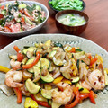 Superlittleboo's cooksnap of when they made 海老とズッキーニの中華風炒め.