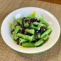 卯月のうさぎ２０１４'s cooksnap of when they made いんげんの海苔マヨ和え.