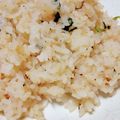 ののひと's cooksnap of when they made 梅しらす焼きめし.