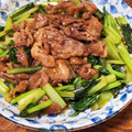 クックP5NNN7☆'s cooksnap of when they made 基本の中華★小松菜と牛肉の中華炒め.