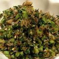 Tamak0's cooksnap of when they made かぶの葉の鰹節炒め.