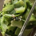 MULA's cooksnap of when they made おくらとブロッコリーの茎のナムル.