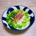 のんべぇヒロ's cooksnap of when they made 薬味が決め手！出汁で食べるとろろ.