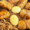 びすp's cooksnap of when they made あまりごはんで♡肉巻きおにぎり.