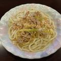 jackpoppo's cooksnap of when they made ピリ辛豚しゃぶのせ＊ぶっかけ冷やしうどん.