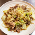 scottle12w's cooksnap of when they made もやしキャベツ豚こまの簡単野菜炒め.