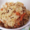 hozunyam's cooksnap of when they made バター風味✿ツナとなめたけの炊き込みご飯.