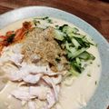 ばたみそーぱん☆'s cooksnap of when they made 韓国　豆乳そうめん　コングクス.
