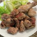 saki1010's cooksnap of when they made 揚げないフライドチキン？.