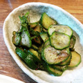 ばたみそーぱん☆'s cooksnap of when they made きゅうりと大葉のゆかり漬け.