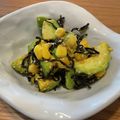 Bau109's cooksnap of when they made おつまみに！濃厚アボカドの塩昆布和え.