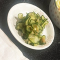 にーにやー's cooksnap of when they made きゅうりのおかか和え.