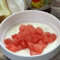 ☆あいちゃん's cooksnap of when they made スイカdeヨーグルト.